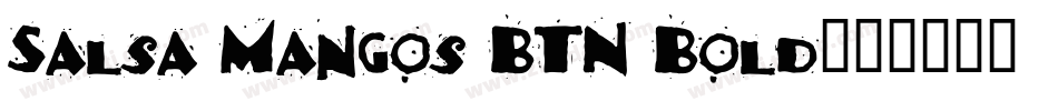 Salsa Mangos BTN Bold字体转换
